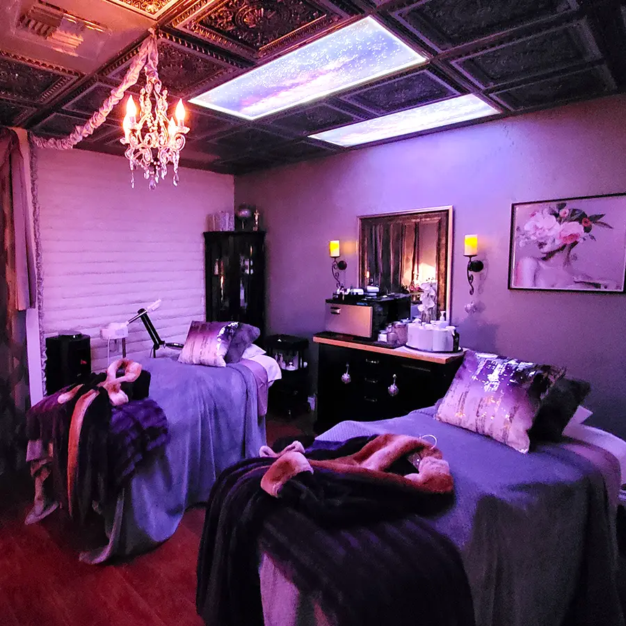 The Hollywood Glam Suite at Naturale Touch SpaTique